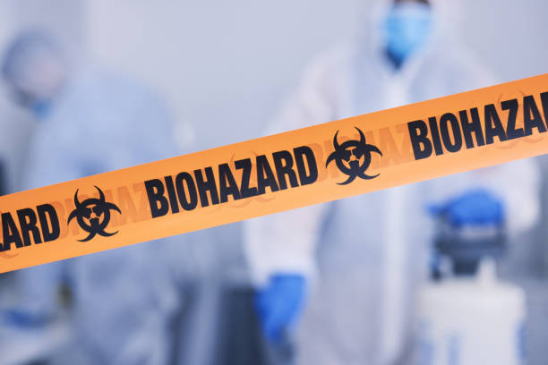 Professional Infectious Disease Decontamination technician working in Oak Park, MI